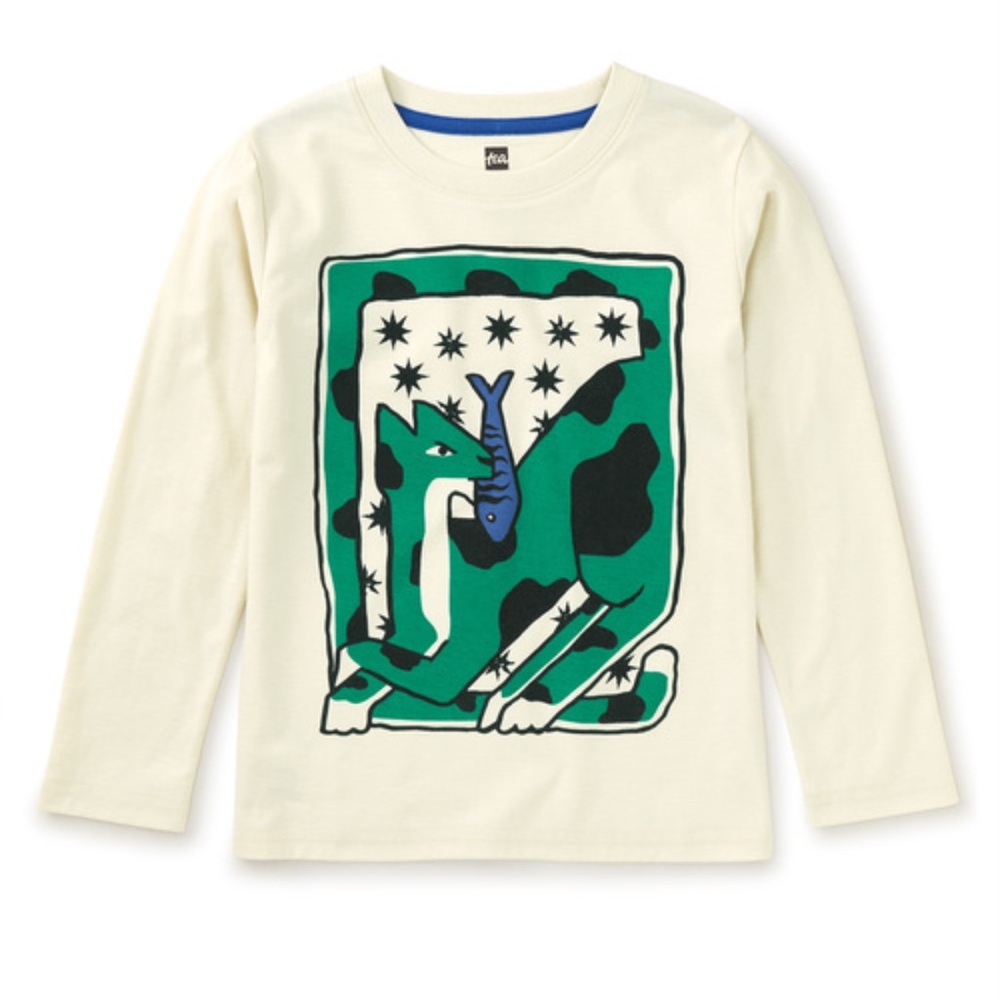 Tea Collection - Fish Market Cat Graphic Tee - 5t